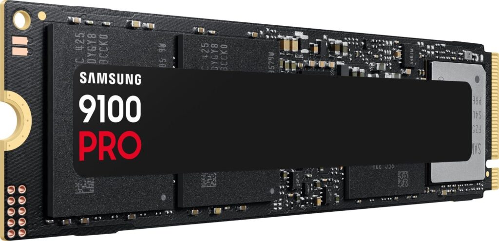 Samsung 4TB M.2 2280 NVMe 9100 Pro with Heatsink - Image 4