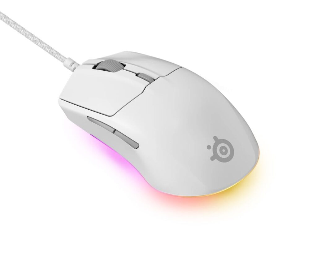 SteelSeries Rival 3 Gen 2 vezetékes fehér gamer egér - Image 6