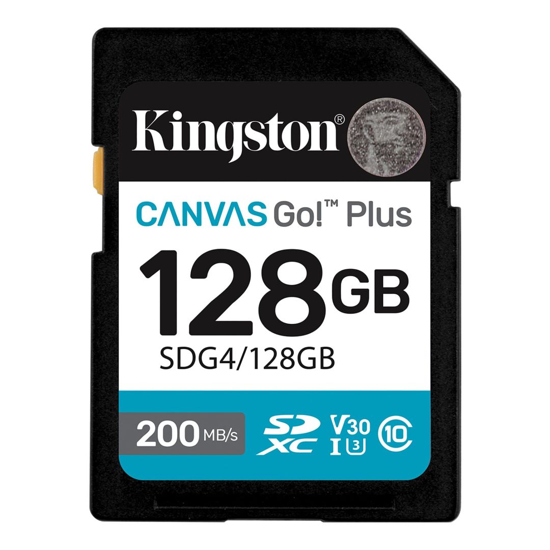 kingston-128gb-canvas-go-plus-gen4-class-10-uhs-i-u3-v30_1.jpg Kingston 128GB Canvas Go Plus Gen4 Class 10 UHS-I U3 V30 - Image 1