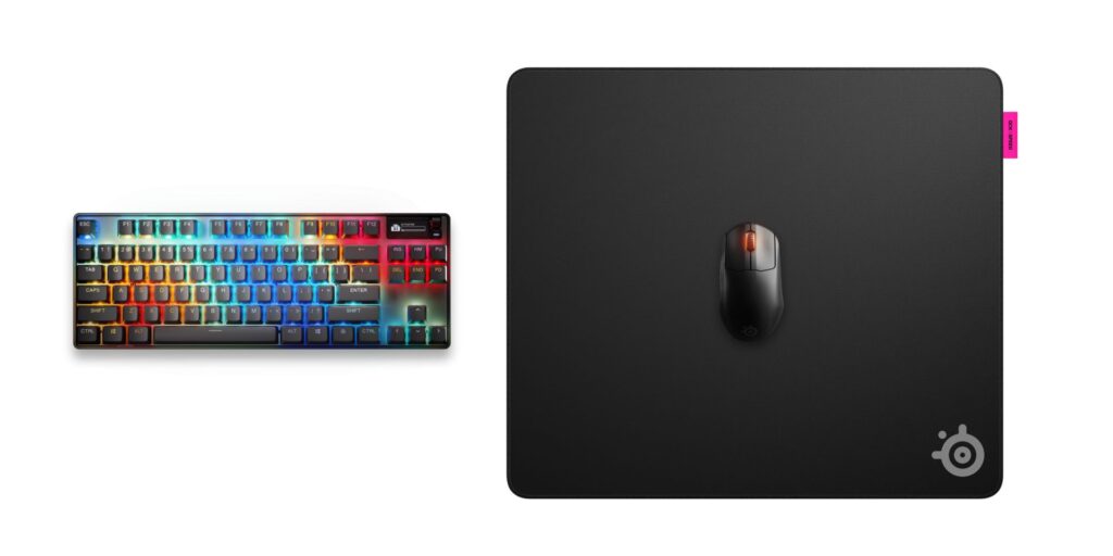 Steelseries QcK Perf L - Speed Egérpad Black - Image 3