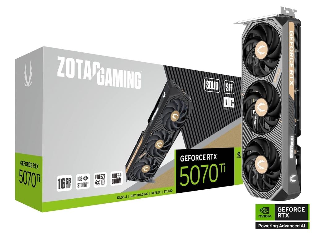Zotac GeForce RTX5070 TI 16GB DDR7 Solid SFF OC - Image 1
