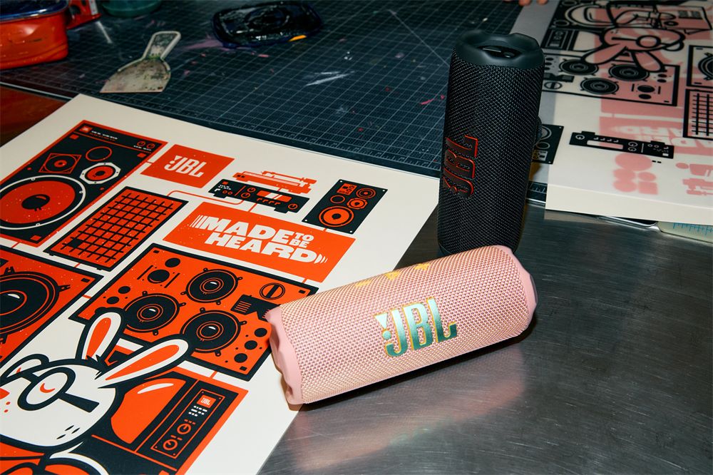 JBL Flip 7 Portable Waterproof Bluetooth Speaker Pink - Image 8