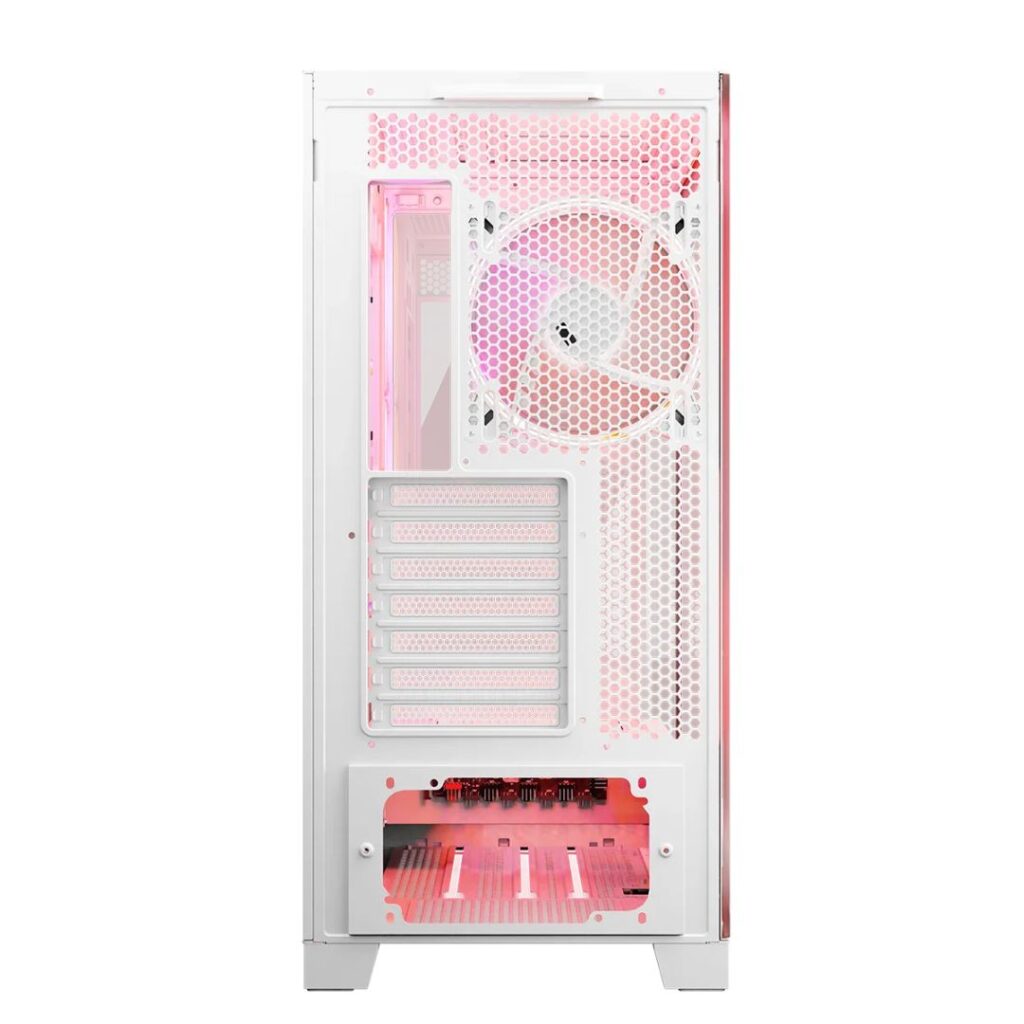 Modecom Volcano Space Apex ARGB Tempered Glass White - Image 13