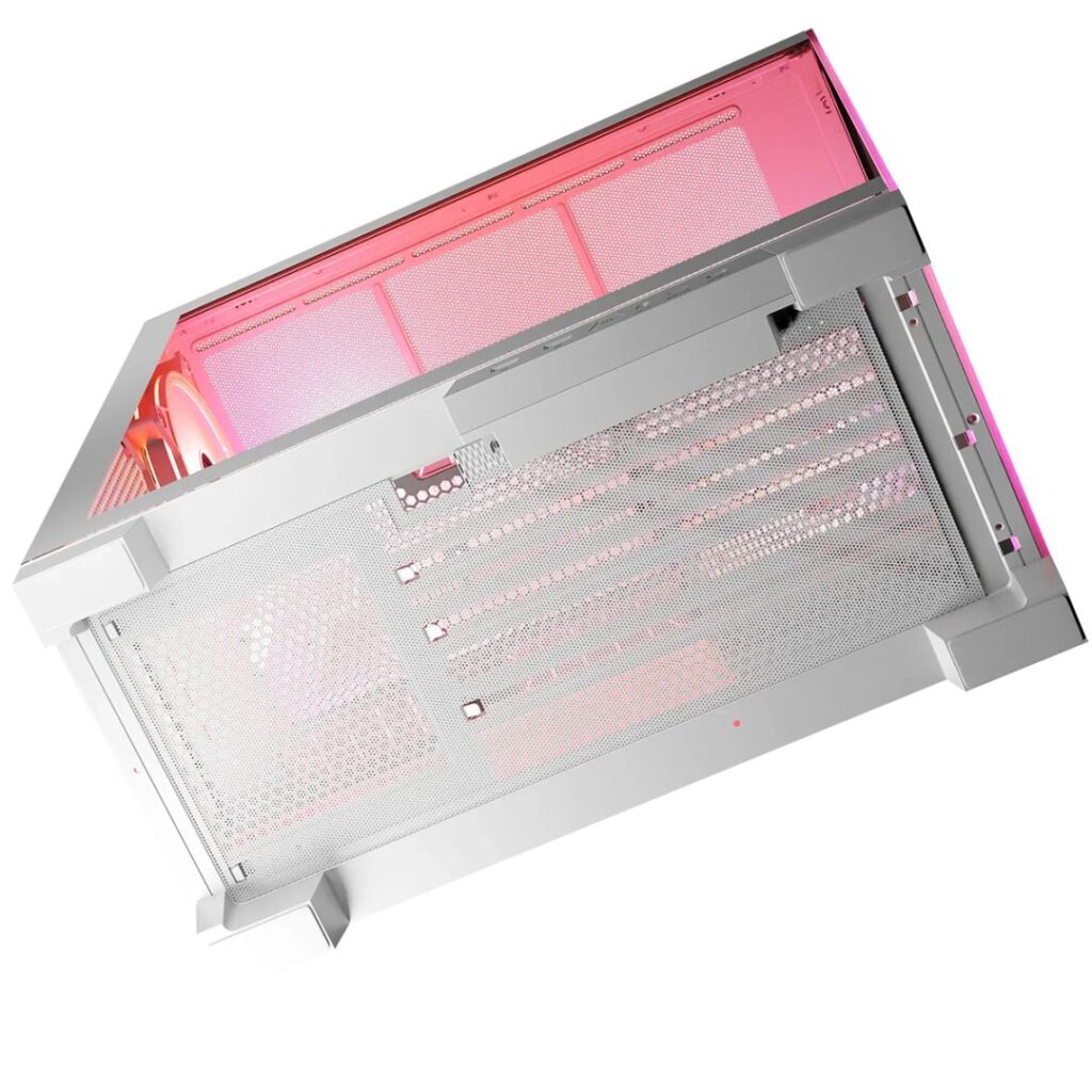 Modecom Volcano Space Apex ARGB Tempered Glass White - Image 16