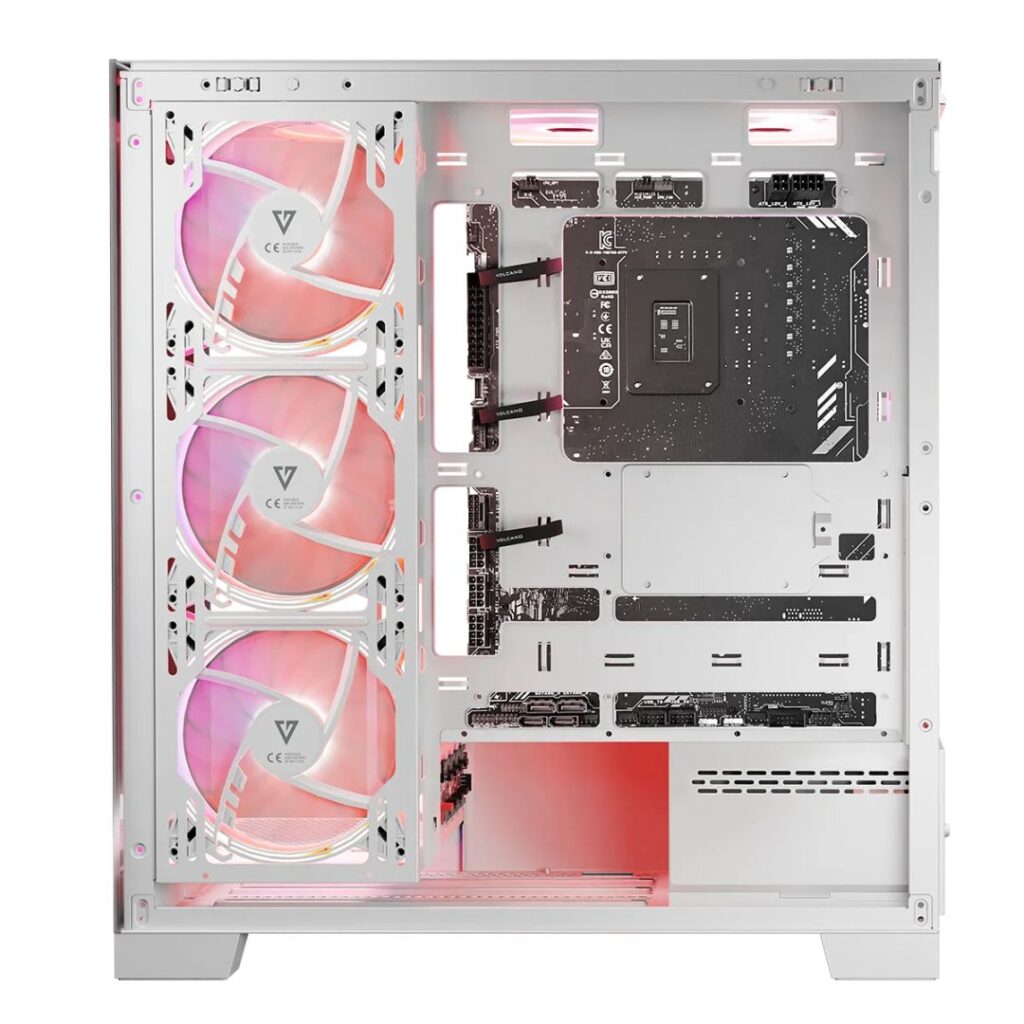 Modecom Volcano Space Apex ARGB Tempered Glass White - Image 23