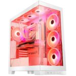 Modecom Volcano Space Apex ARGB Tempered Glass White - Image 8