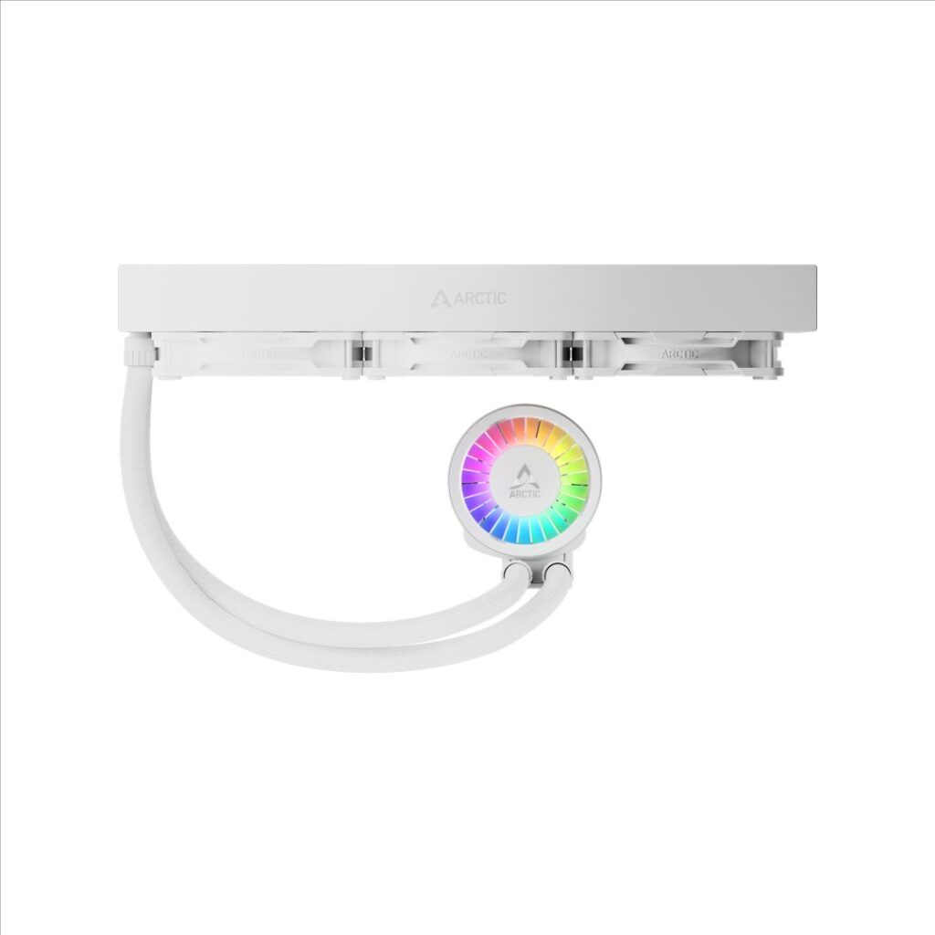 Arctic Liquid Freezer III Pro 360 A-RGB fehér vízhűtéses processzor hűtő - Image 5