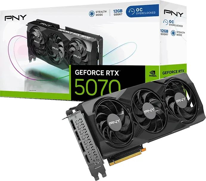 PNY GeForce RTX5070 12GB DDR7 OC