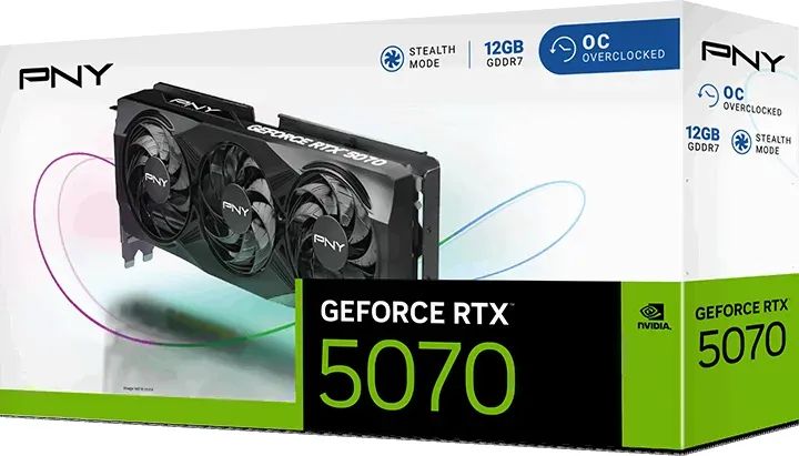PNY GeForce RTX5070 12GB DDR7 OC - Image 8