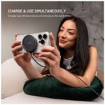 FIXED Wireless töltő Magsafe támogatással, szürke - Image 10