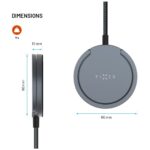 FIXED Wireless töltő Magsafe támogatással, szürke - Image 11
