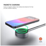 FIXED Wireless töltő Magsafe támogatással, szürke - Image 3