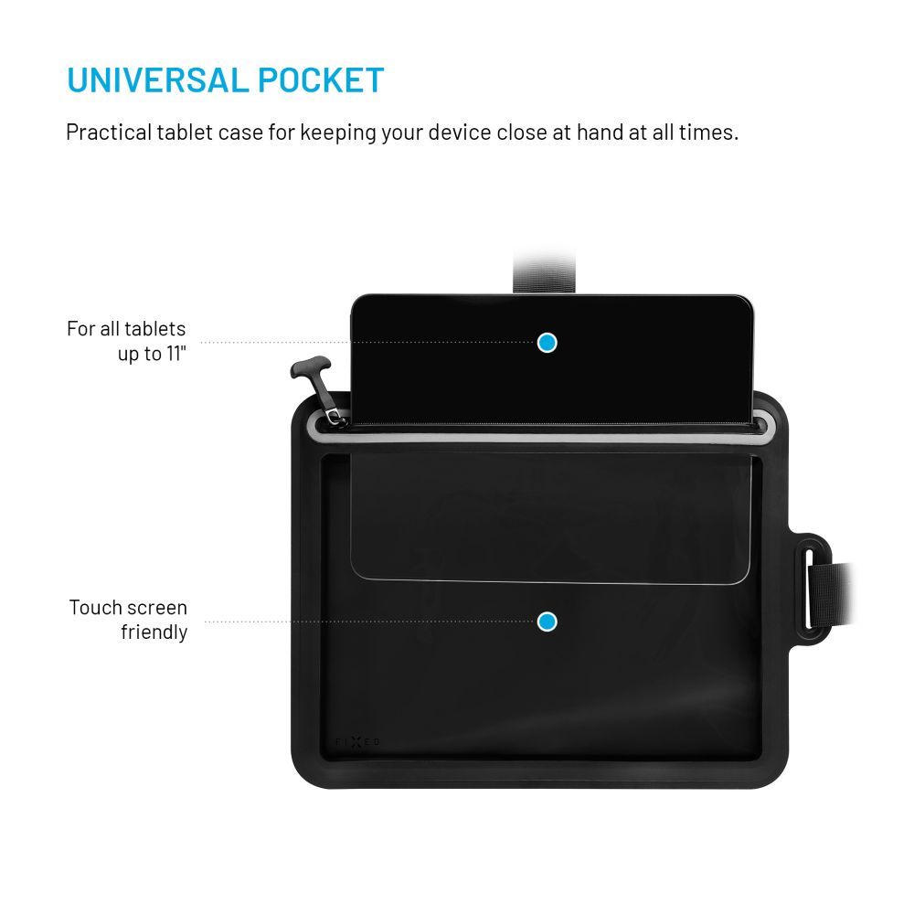 FIXED vízálló tablettok, fekete - Image 3