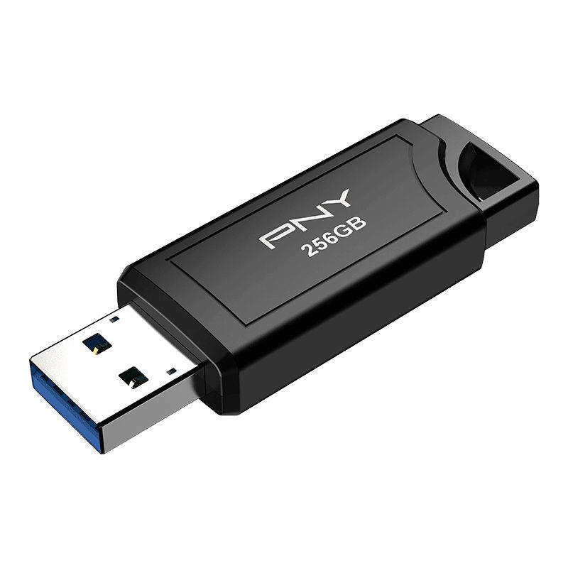 PNY 256GB PRO Elite V3 Gen 2 Flash Drive USB3.2 Black - Image 1