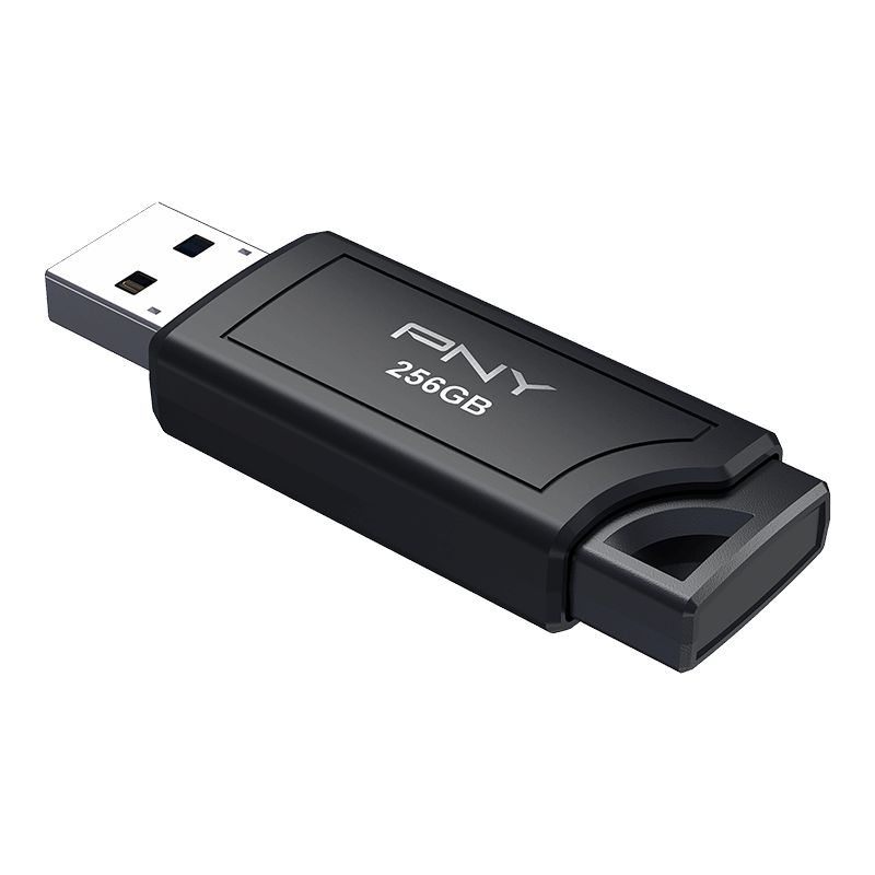 PNY 256GB PRO Elite V3 Gen 2 Flash Drive USB3.2 Black - Image 4