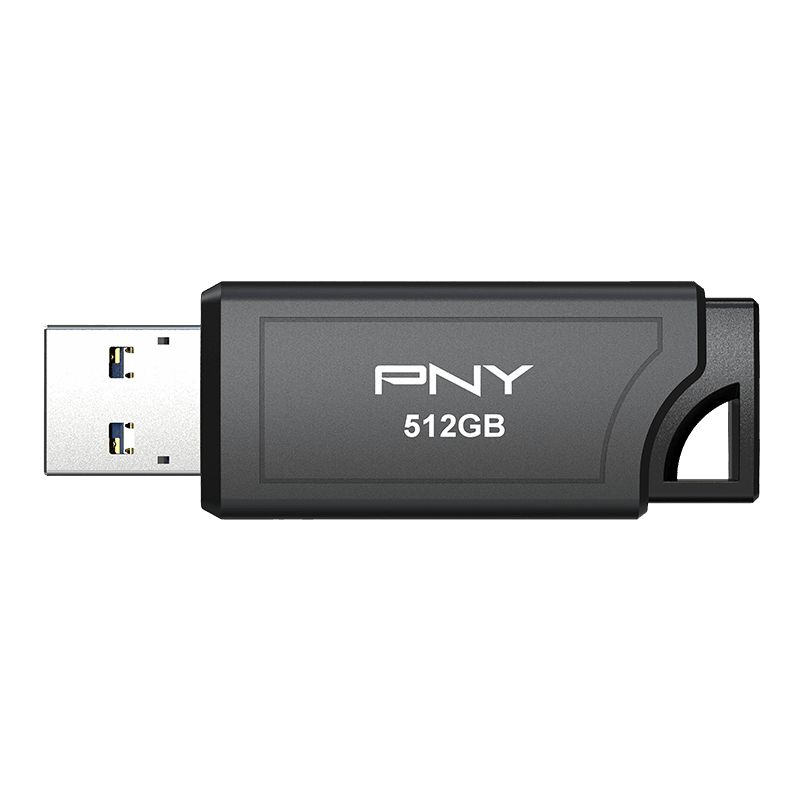 PNY 512GB PRO Elite V3 Gen 2 Flash Drive USB3.2 Black - Image 3