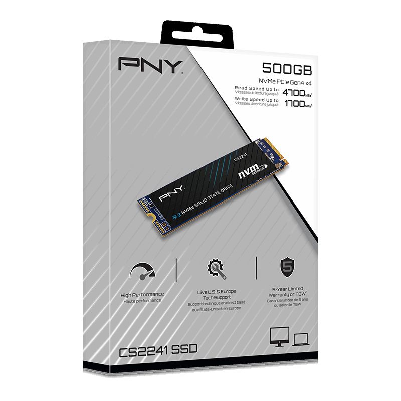 PNY 500GB M.2 2280 NVMe CS2241 - Image 4