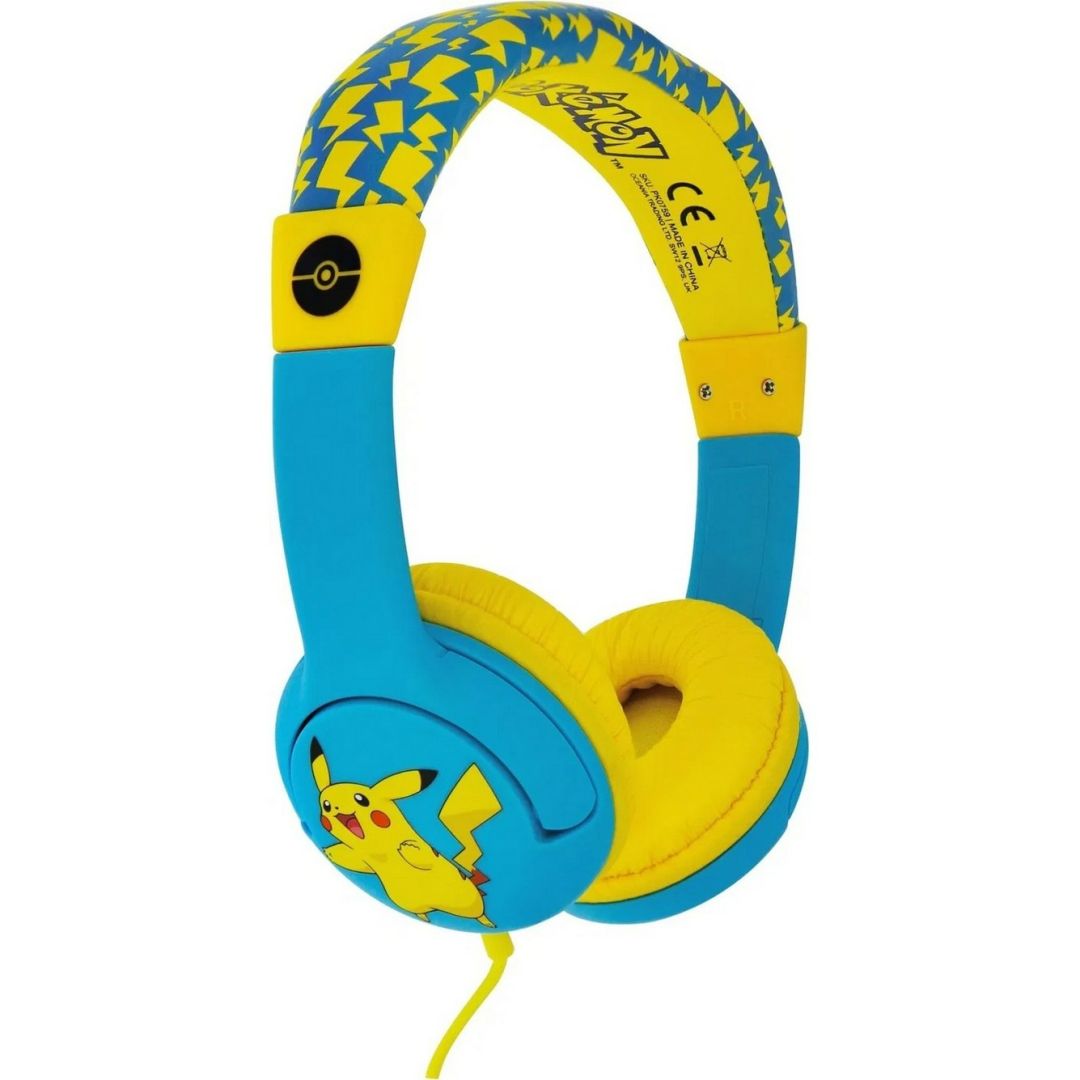 otl-technologies-pokemon-pikachu-headphones-blue_1.jpg OTL Technologies Pokémon Pikachu Headphones Blue - Image 1