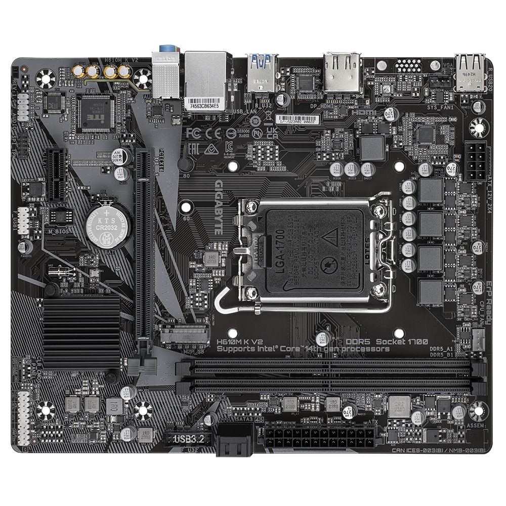 Gigabyte H610M K V2 - Image 4