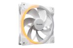 Be Quiet! Cooler 14cm - LIGHT WINGS 140mm PWM Reverse White (RGB, 1300rpm, 25,5dB, fehér) - Image 3