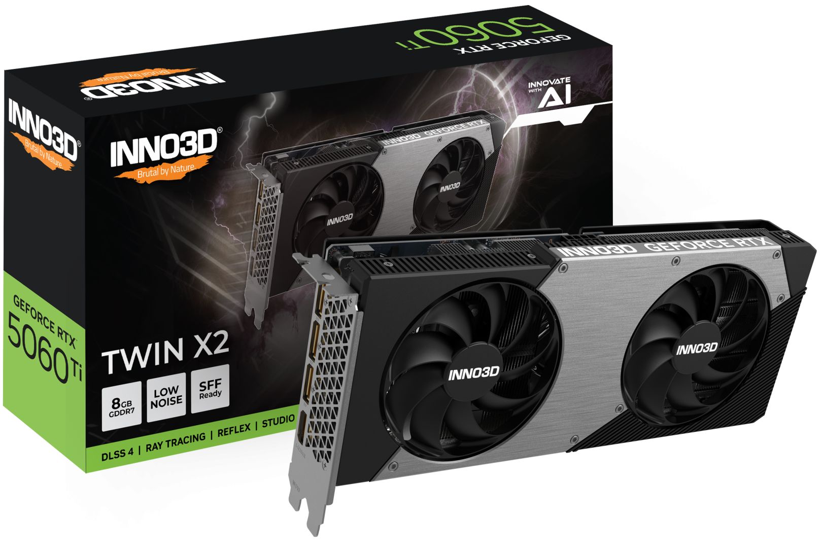 inno3d-geforce-rtx5060-ti-8gb-ddr7-twin-x2_1.jpg Inno3D GeForce RTX5060 Ti 8GB DDR7 Twin X2 - Image 1