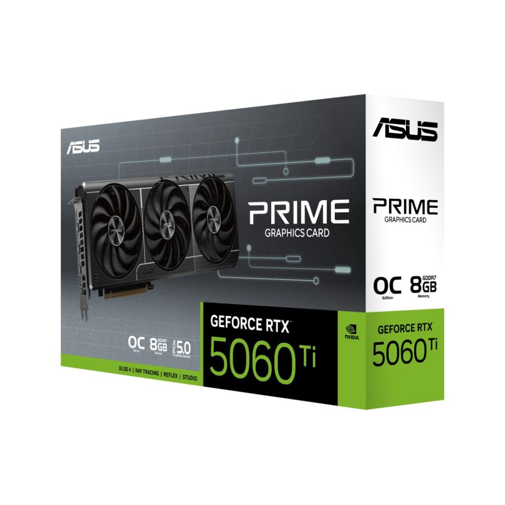 ASUS PRIME GeForce RTX 5060 Ti OC 5060 nVidia 8GB DDR7 PCIe PRIME-RTX5060TI-O8G videókártya - Image 10