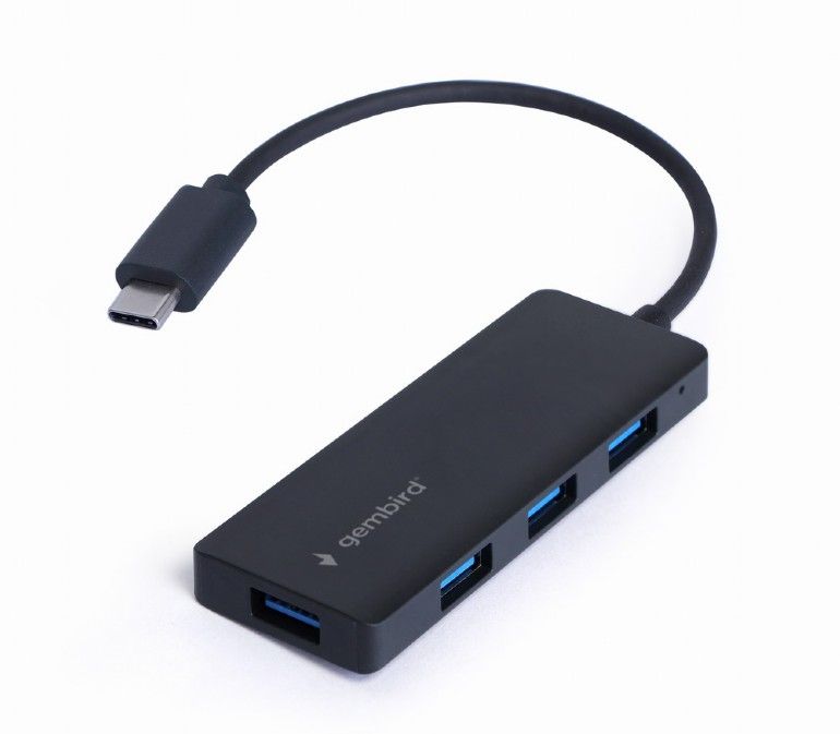 Gembird 4-portos USB3.1 HUB Black - Image 2