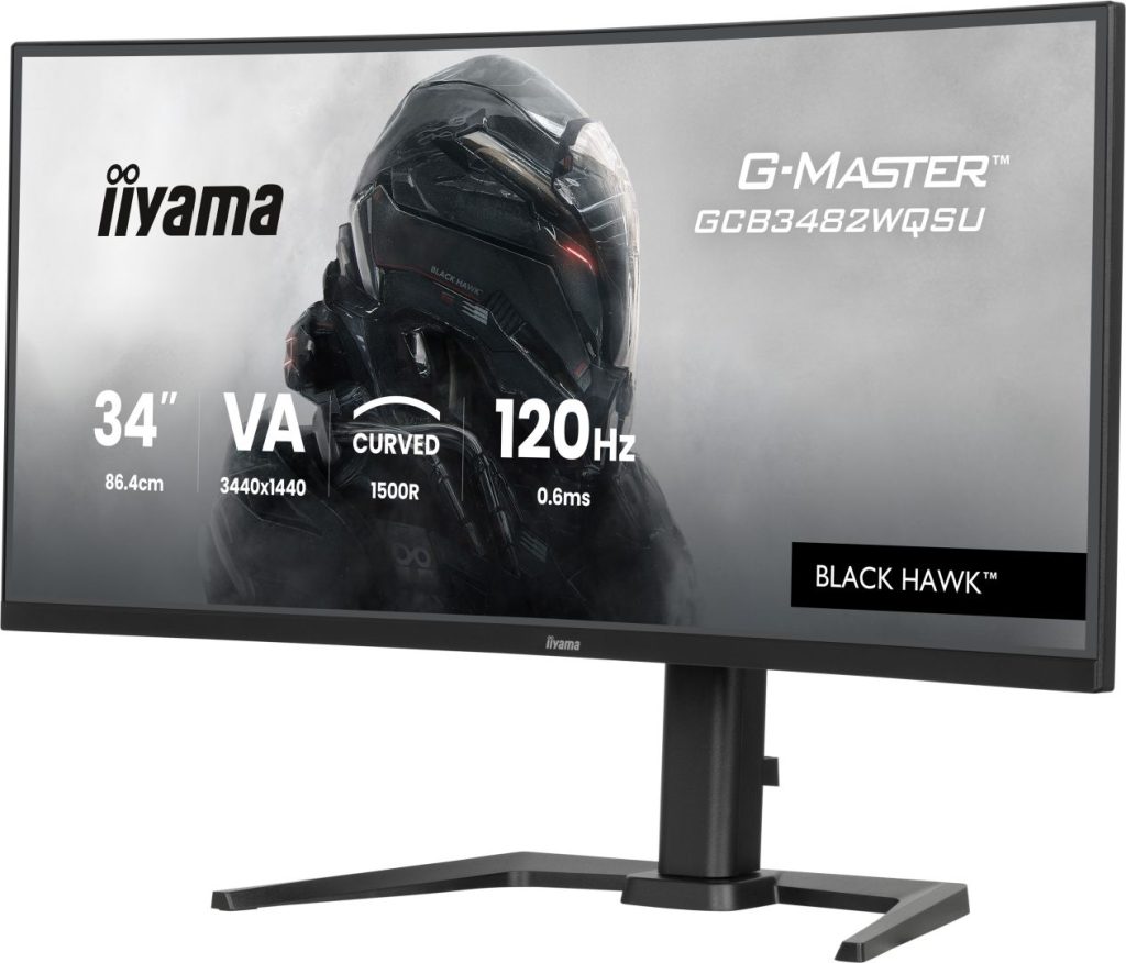 iiyama 34" G-Master GCB3482WQSU-B1 LED Curved - Image 3