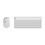 Rapoo 9010M Multi-mode Wireless Ultra-slim Desktop Combo White HU - Image 6