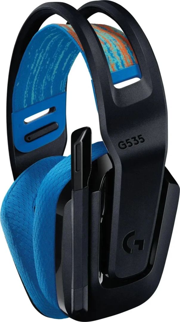 Logitech G535 Lightspeed Wireless Headset Black/Blue - Image 3