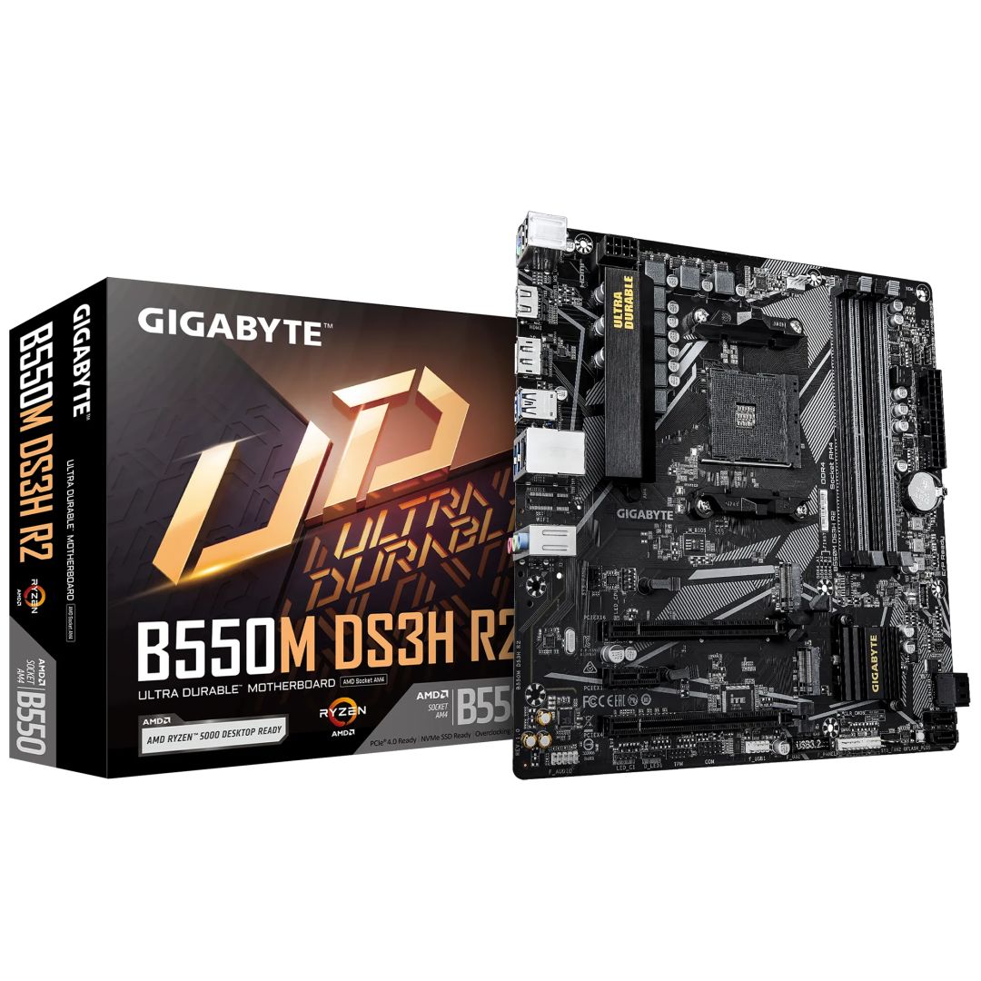 gigabyte-b550m-ds3h-r2_1.jpg Gigabyte B550M DS3H R2 - Image 1