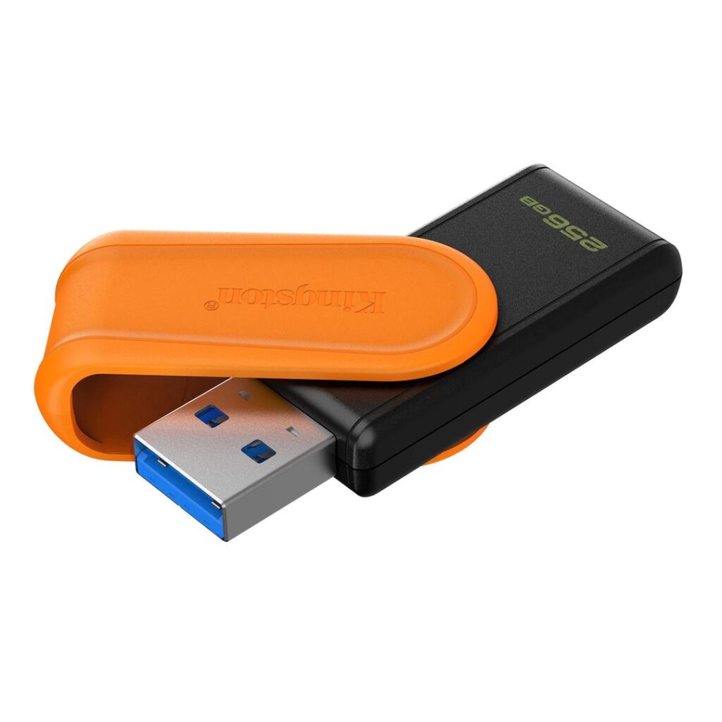 Kingston 256GB DataTraveler Exodia S USB3.2 Black/Orange - Image 2