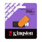 Kingston 256GB DataTraveler Exodia S USB3.2 Black/Orange - Image 3