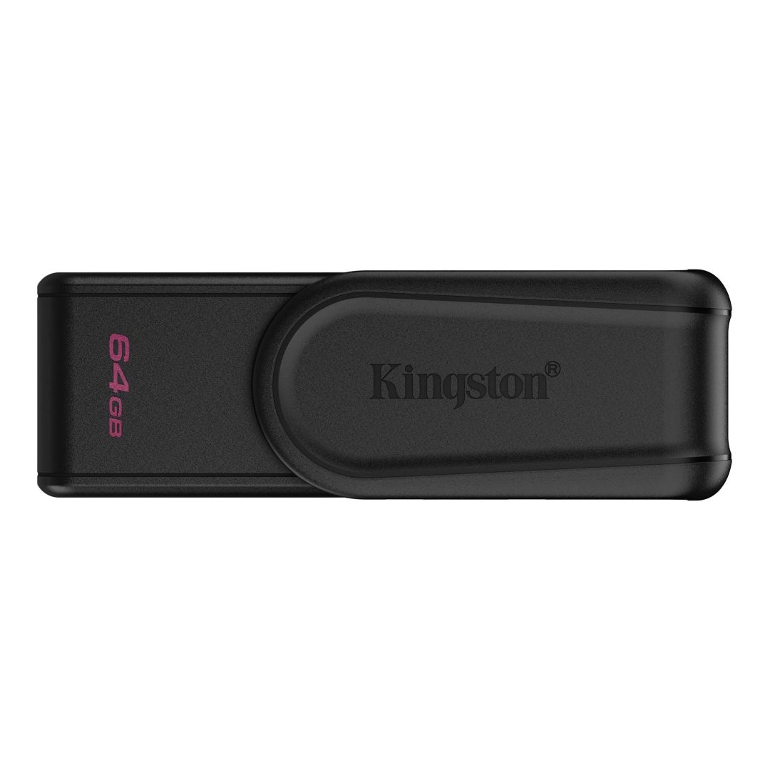 Kingston 64GB DataTraveler Exodia S USB3.2 Black - Image 1