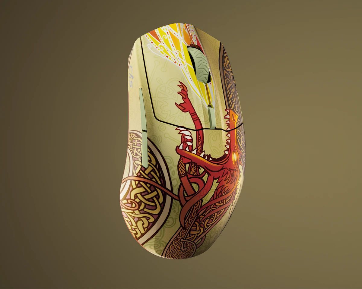 Steelseries CS2 Dragon Lore Edition Gaming Wireless Mouse - Image 1
