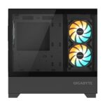 Gigabyte C201 Panoramic Tempered Glass Black - Image 7