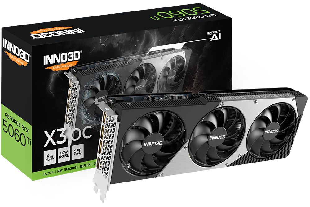 Inno3D GeForce RTX5060 Ti 8GB DDR7 Twin X3 OC - Image 1