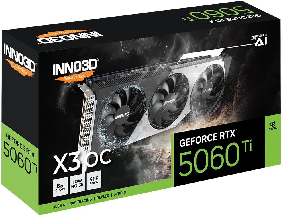 Inno3D GeForce RTX5060 Ti 8GB DDR7 Twin X3 OC - Image 3