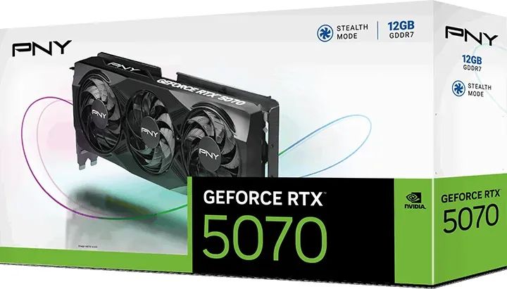 PNY GeForce RTX5070 12GB DDR7 GAMING TRIPLE FAN - Image 10