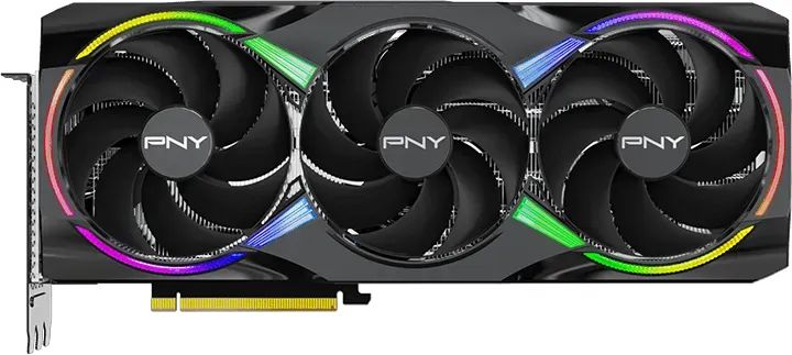 PNY GeForce RTX5070TI 16GB DDR7 EPIC-X RGB TRIPLE FAN PLUS OC - Image 3