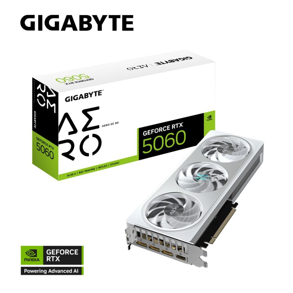 GIGABYTE Videokártya PCI-Ex16x nVIDIA RTX 5060 8GB DDR7 OC - Image 2