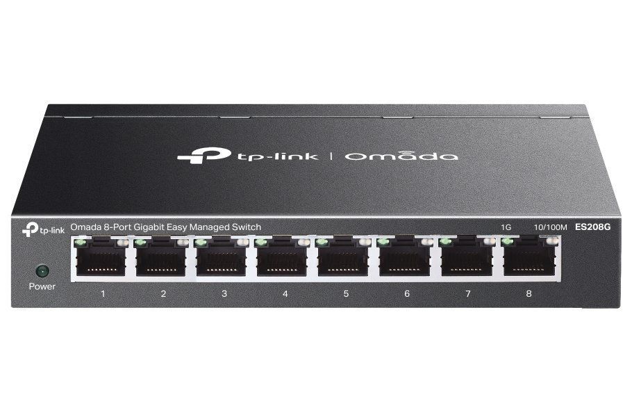 TP-Link ES208G Omada 8-Port Gigabit Easy Managed Switch - Image 2