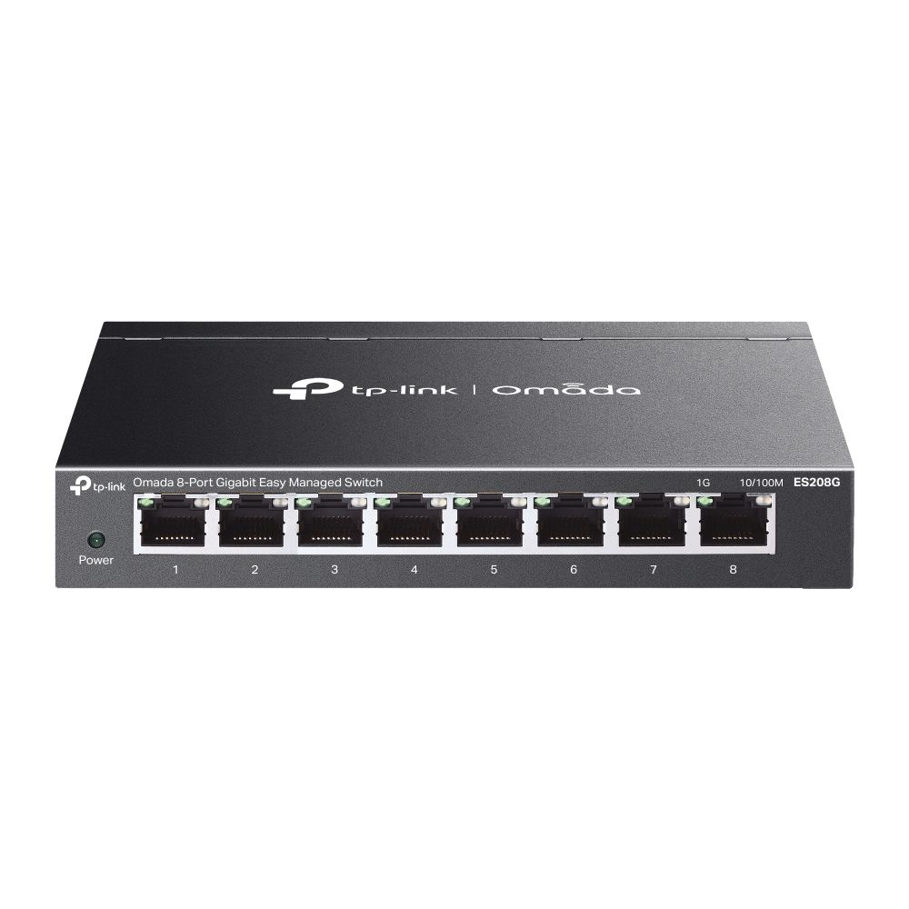 TP-Link ES208G Omada 8-Port Gigabit Easy Managed Switch - Image 5