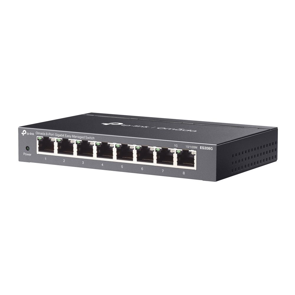TP-Link ES208G Omada 8-Port Gigabit Easy Managed Switch - Image 7