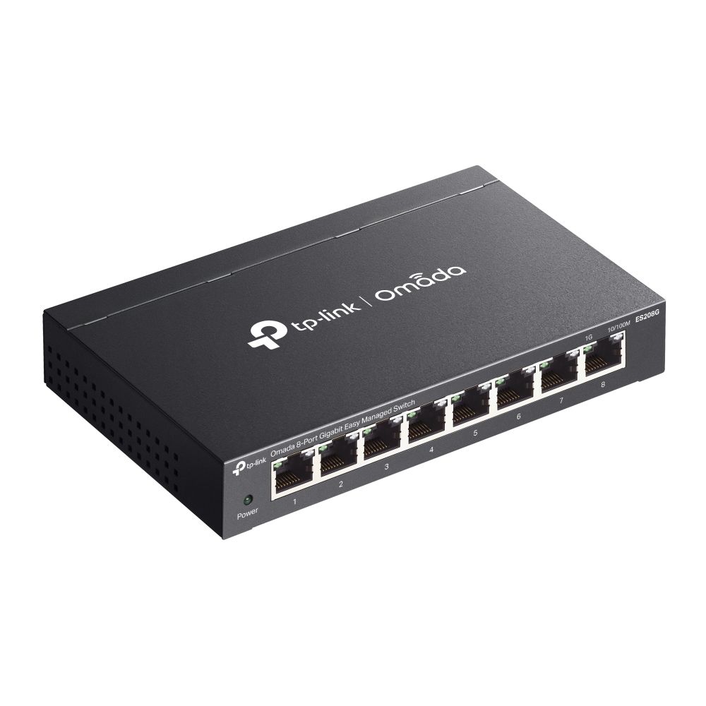 TP-Link ES208G Omada 8-Port Gigabit Easy Managed Switch - Image 8