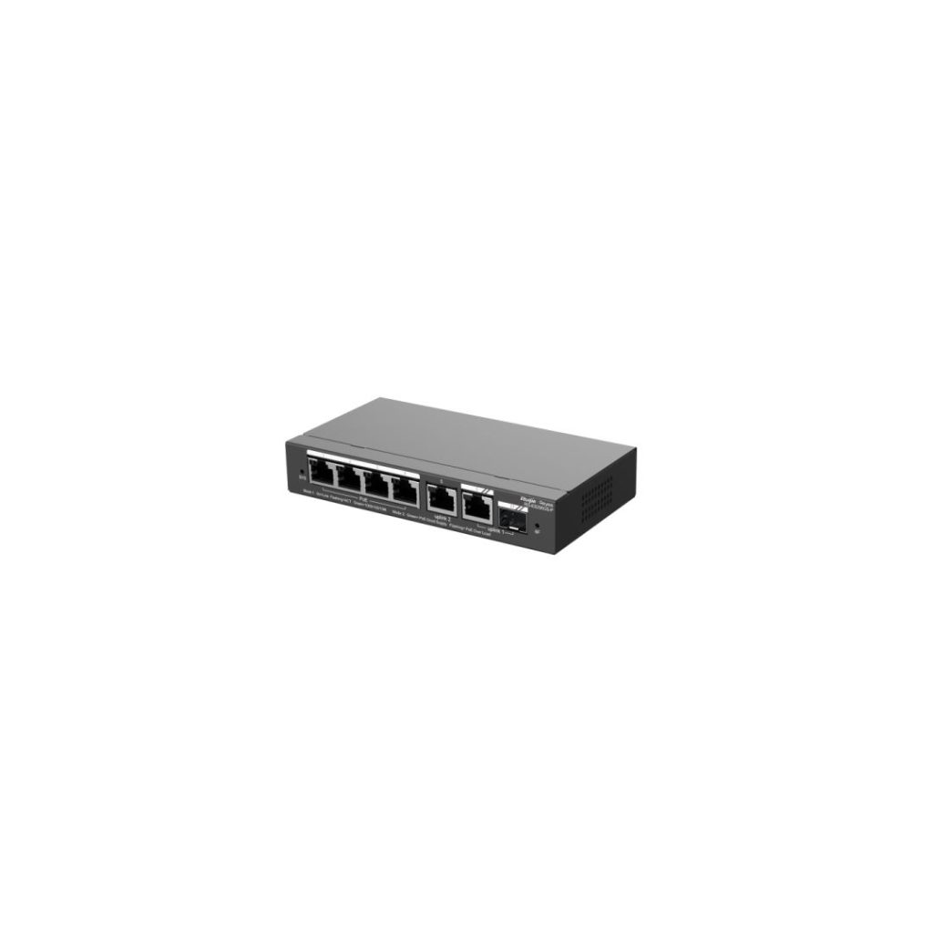 reyee-rg-es206gs-p-6-port-gigabit-smart-cloud-managed-poe-switch_2.jpg Reyee RG-ES206GS-P 6-Port Gigabit Smart Cloud Managed PoE Switch - Image 2