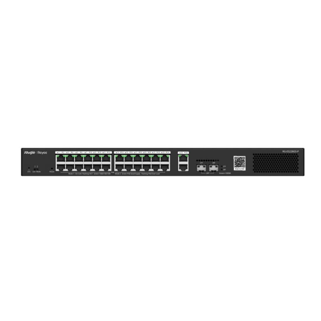 Reyee RG-ES228GS-P 28-Port Gigabit Smart Cloud Managed PoE Switch - Image 3
