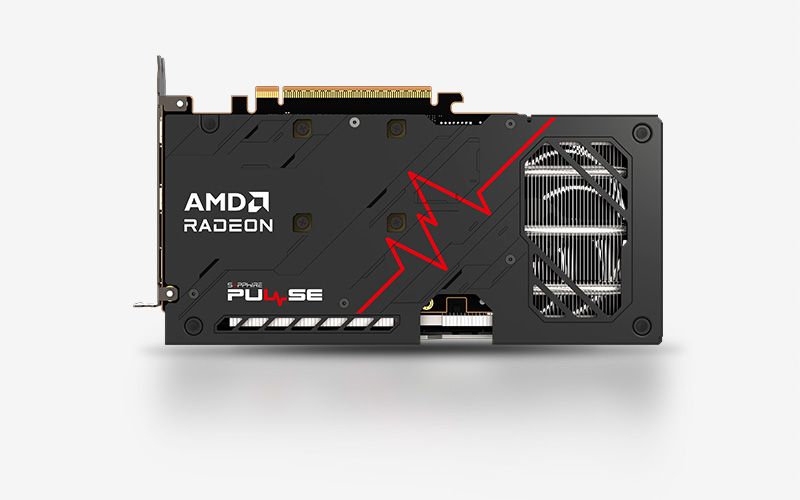 Sapphire Radeon RX9060 XT 16GB DDR6 Pulse - Image 5