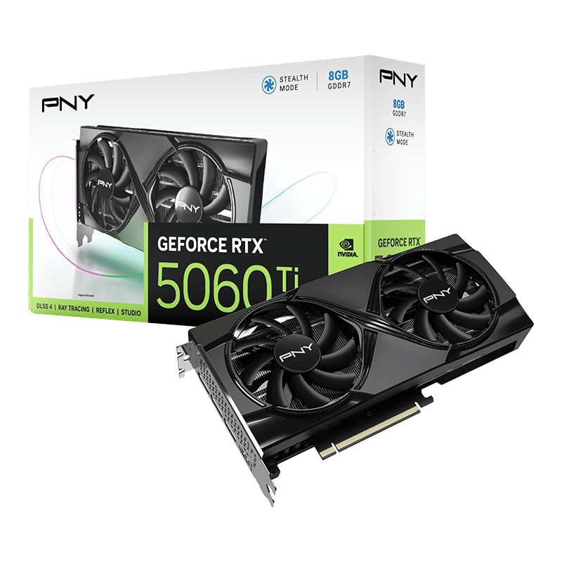 PNY GeForce RTX5060 TI 8GB DDR7 - Image 1