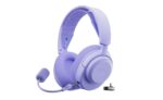 SteelSeries Arctis Nova 3P vezeték nélküli lila gamer headset